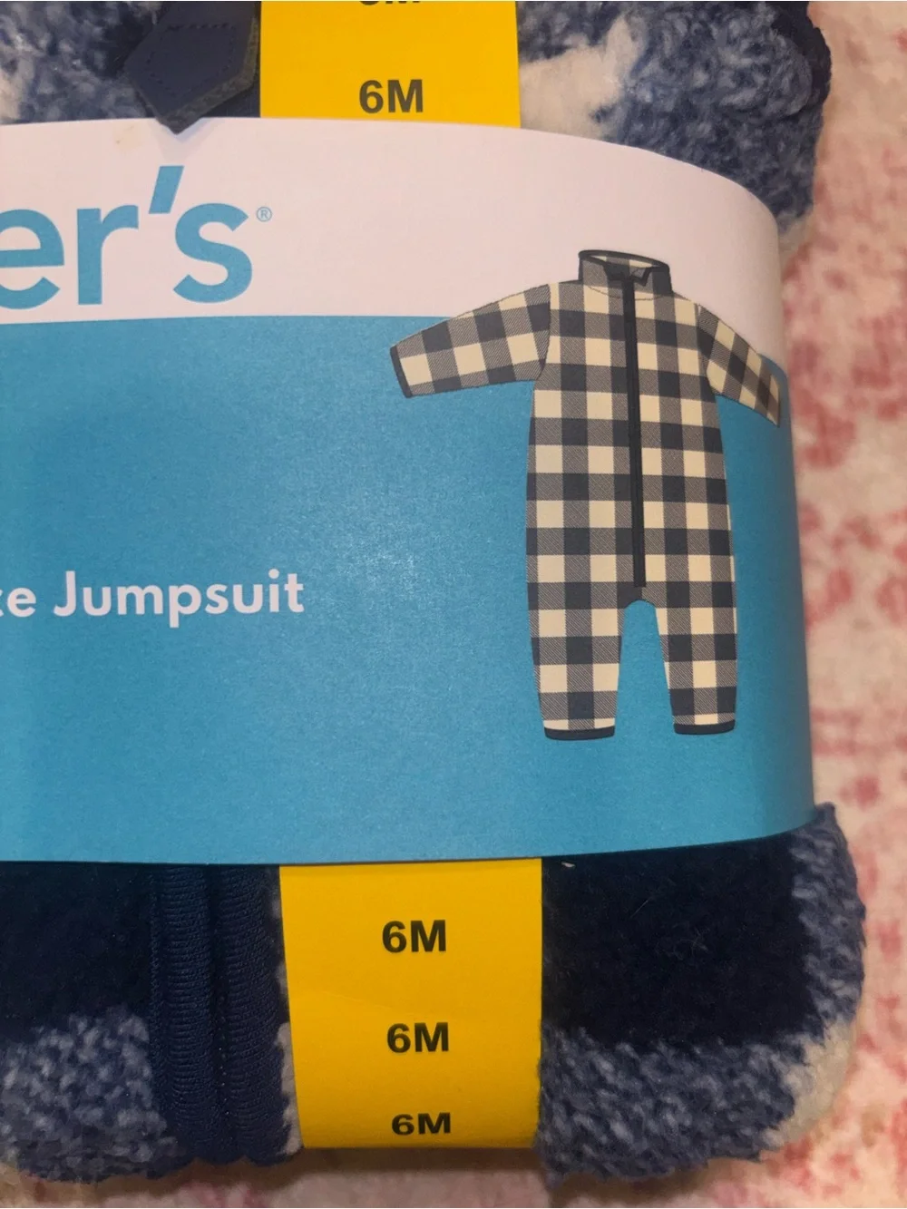 Carter’s plaid jumpsuit